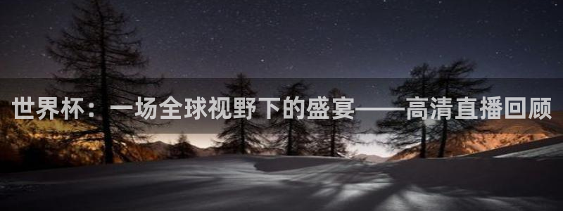 2026年世界杯赛程表时间：世界杯：一场全球视野下的盛宴——高清直播回顾